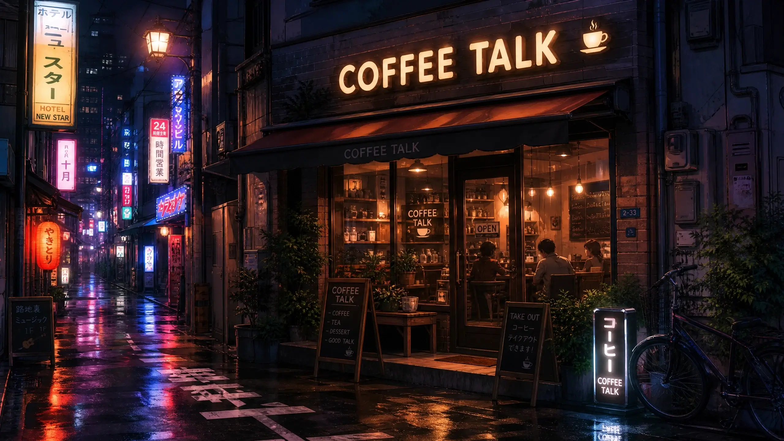 Coffee Talk Tokyo - Visual Novel game drink recipes guide screenshot
