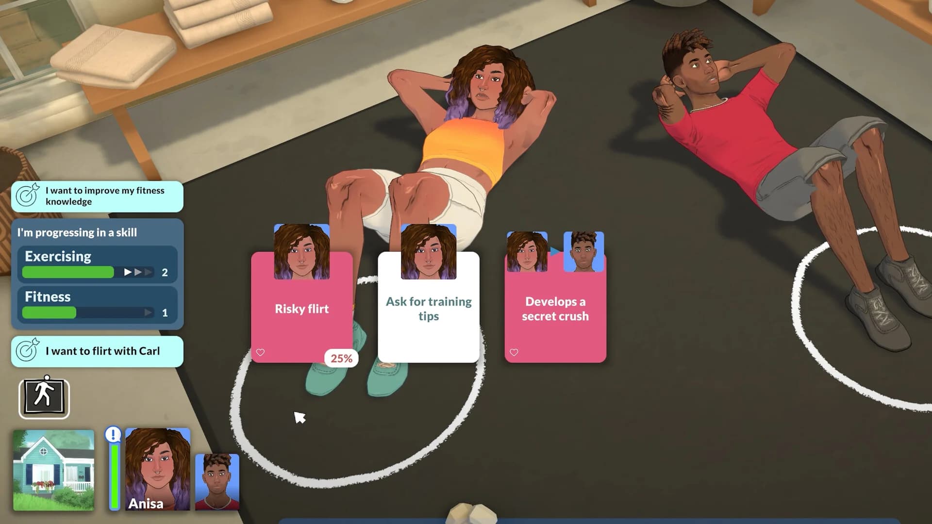 Paralives house building screenshot for Workshop sharing