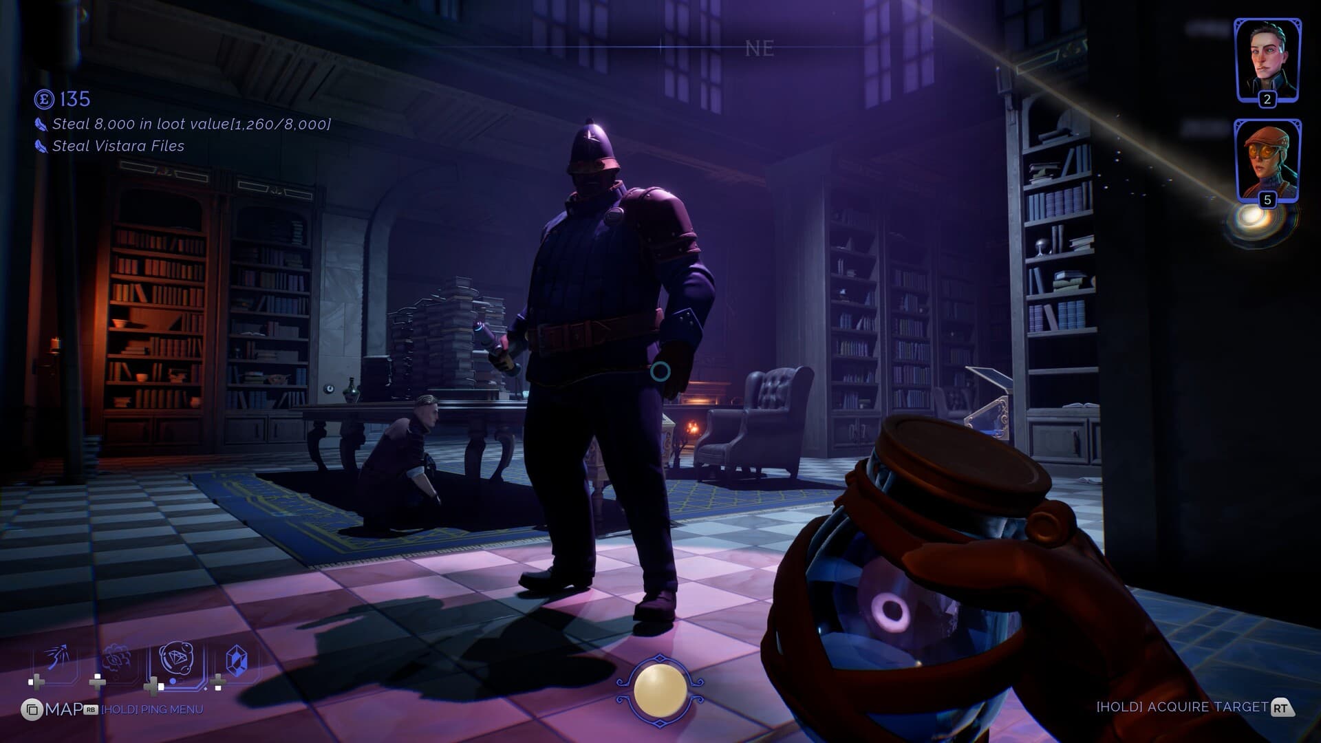 Thick As Thieves mission route screenshot for replayability