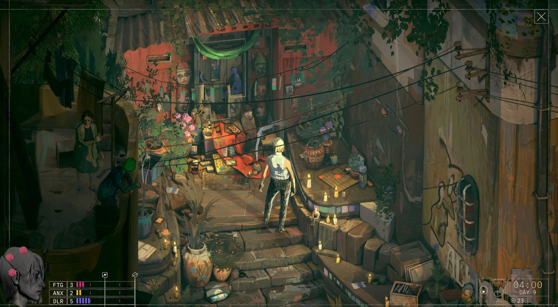 ZERO PARADES - RPG game skills and checks screenshot