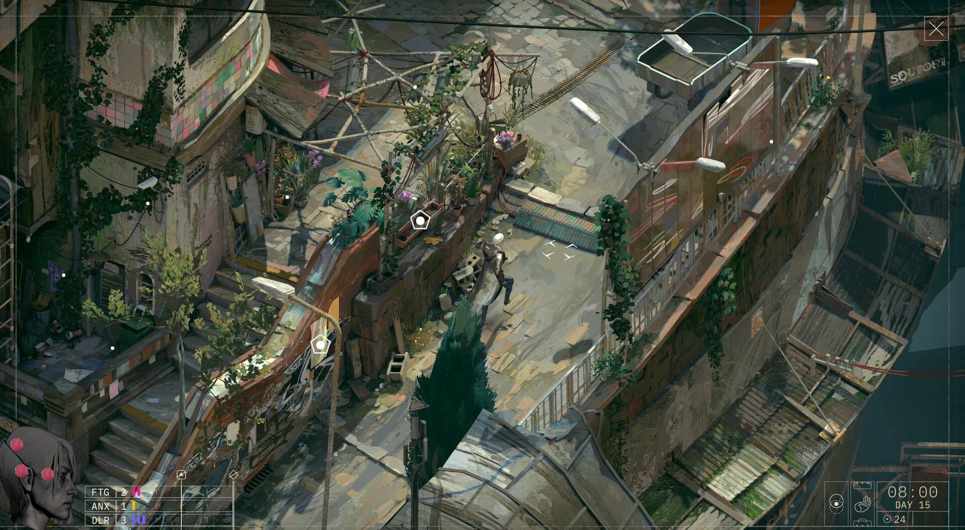 ZERO PARADES - RPG game Disco Elysium comparison screenshot